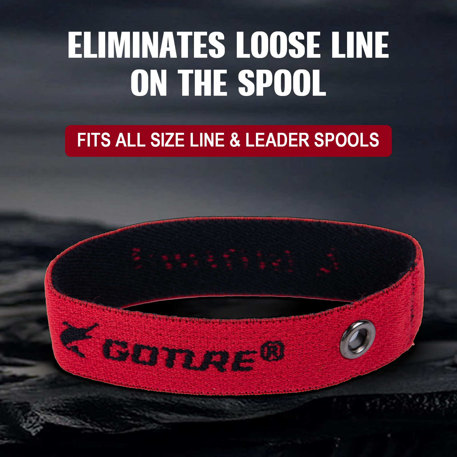 Эластичный ремешок Goture для  – обзор и цена Fishing Line Spool